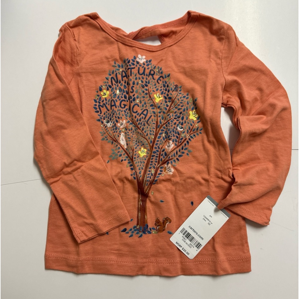 Carter’s Toddler Top Size 24mo NWT